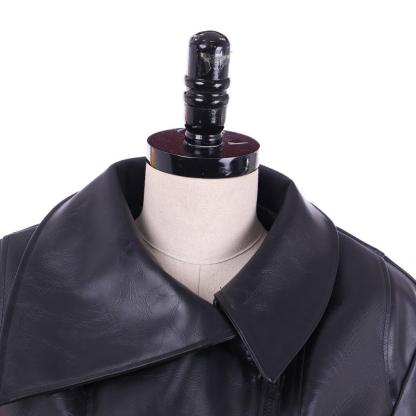 Emma Swan Cosplay Costume - Once Upon a Time Black Jacket & Pants | Halloween Outfit-Astricos