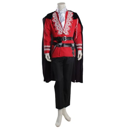 Once Upon a Time Prince Charming Costume Suit | Men's Cosplay & Halloween Outfit | Astricos-Astricos