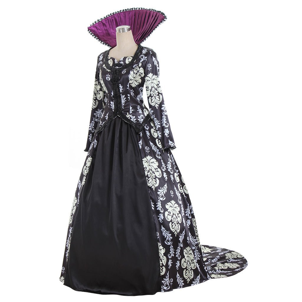 Regina Mills Evil Queen Cosplay Costume | Once Upon A Time Adult Women's Halloween Dress-Astricos