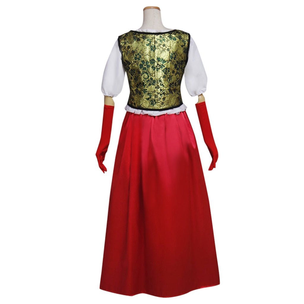 Once Upon a Time Ruby's Little Red Riding Hood Cloak Costume Dress - Adult Women's Halloween Cosplay Outfit-Astricos