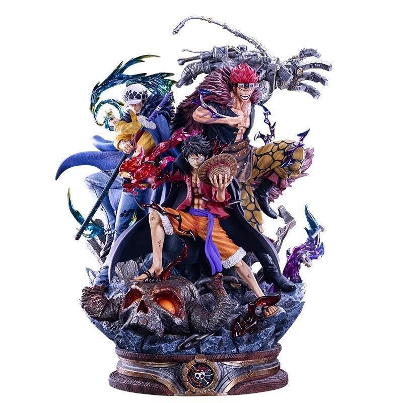 One Piece Action Figures - Luffy, Trafalgar Law, Eustass Kid PVC Collectibles | Astricos-Astricos