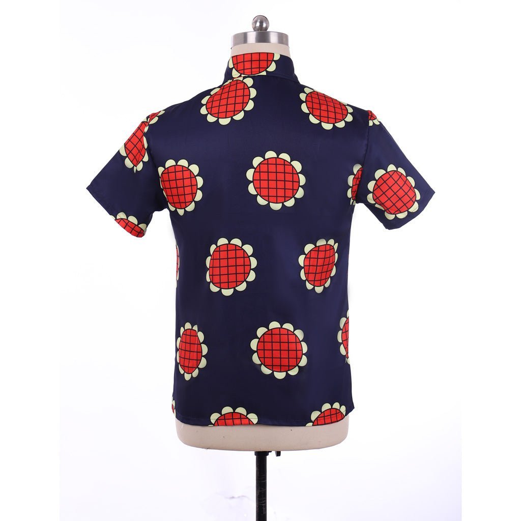One Piece Monkey D. Luffy Cosplay Sunflower Shirt - Premium Quality Costume-Astricos