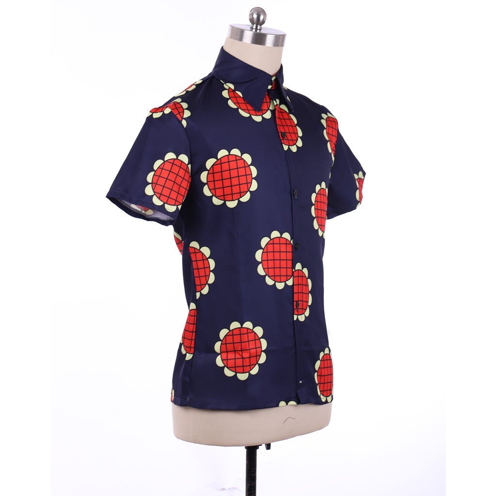 One Piece Monkey D. Luffy Cosplay Sunflower Shirt - Premium Quality Costume-Astricos