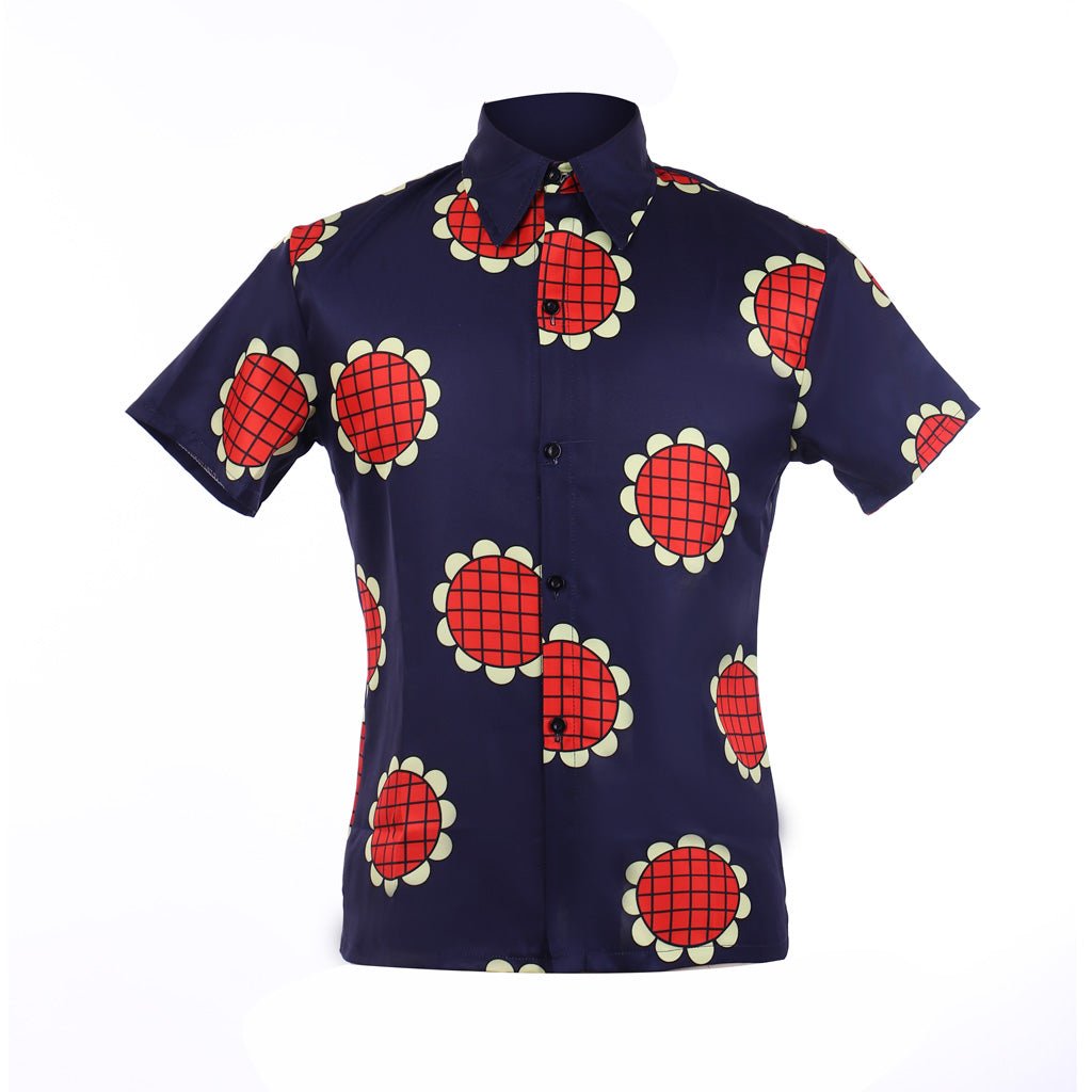One Piece Monkey D. Luffy Cosplay Sunflower Shirt - Premium Quality Costume-Astricos