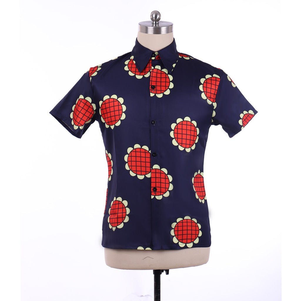 One Piece Monkey D. Luffy Cosplay Sunflower Shirt - Premium Quality Costume-Astricos