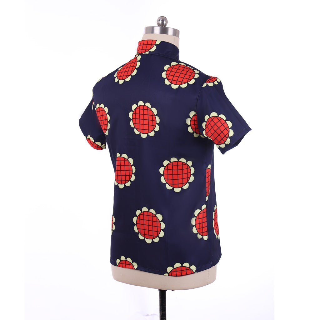 One Piece Monkey D. Luffy Cosplay Sunflower Shirt - Premium Quality Costume-Astricos