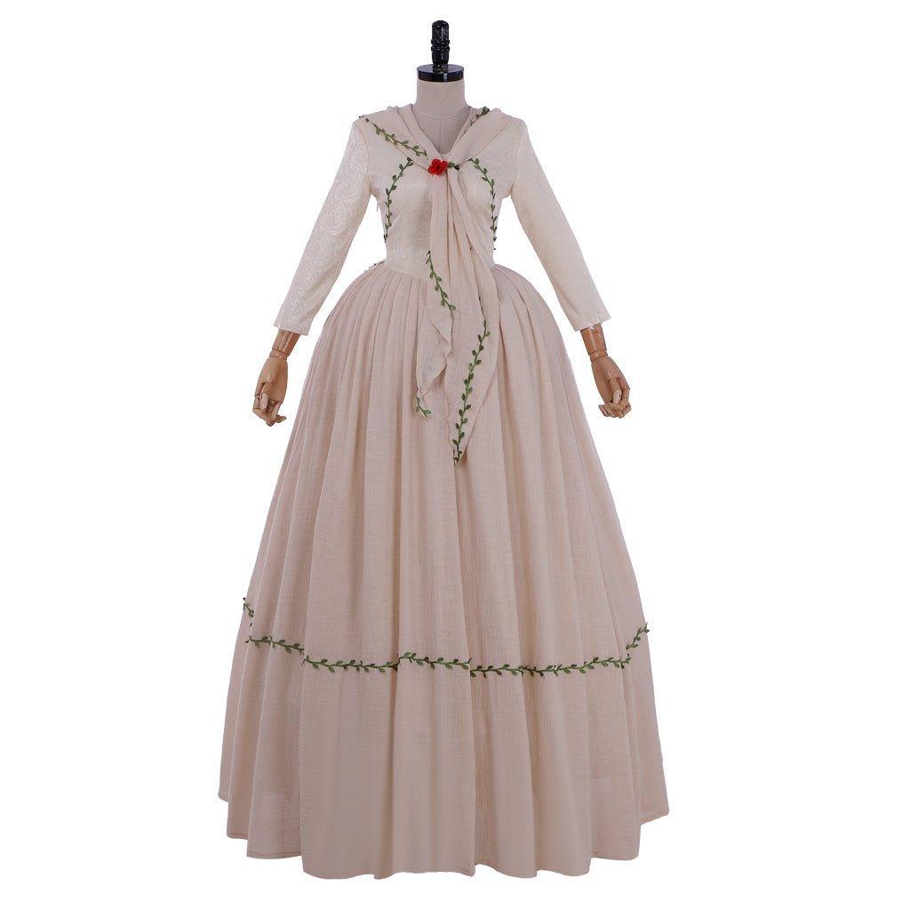 Outlander Brianna MacKenzie Wedding Dress Cosplay Costume | Victorian Colonial Gown for Women-Astricos