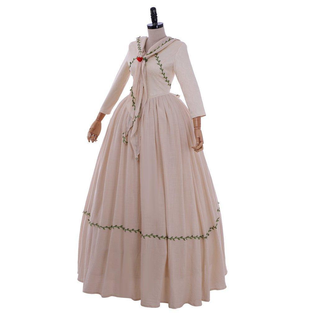 Outlander Brianna MacKenzie Wedding Dress Cosplay Costume | Victorian Colonial Gown for Women-Astricos