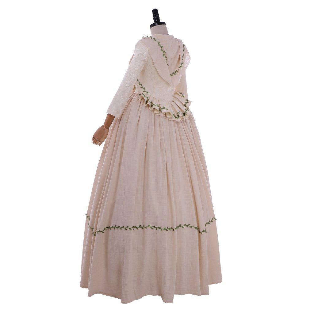 Outlander Brianna MacKenzie Wedding Dress Cosplay Costume | Victorian Colonial Gown for Women-Astricos