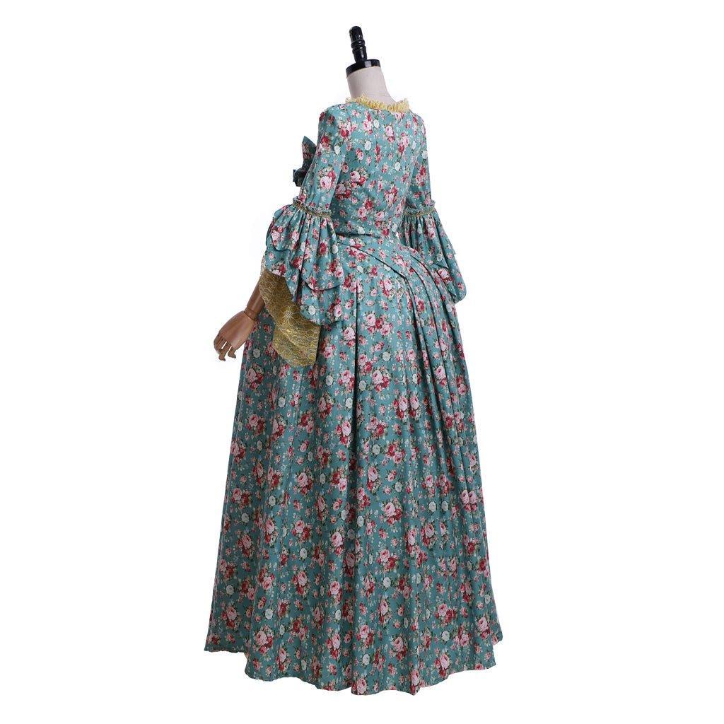 18th Century Marie Antoinette Cosplay Dress | Victorian Rococo Wedding Costume-Astricos
