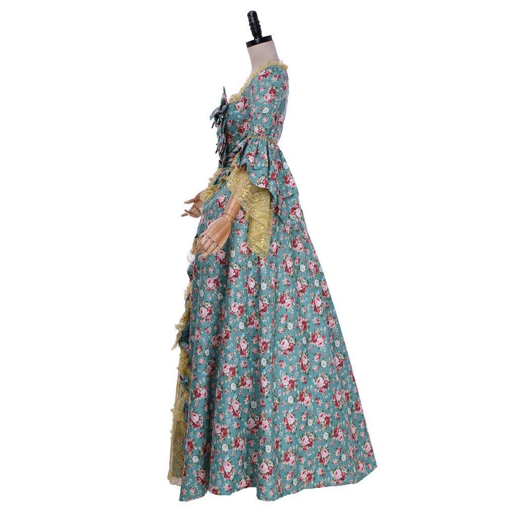 18th Century Marie Antoinette Cosplay Dress | Victorian Rococo Wedding Costume-Astricos