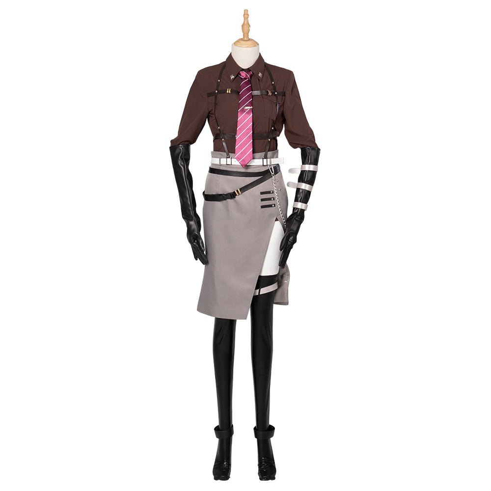 Path to Nowhere Langley Cosplay Costume - Authentic Tactical RPG Character Outfit for Fans - Astricos