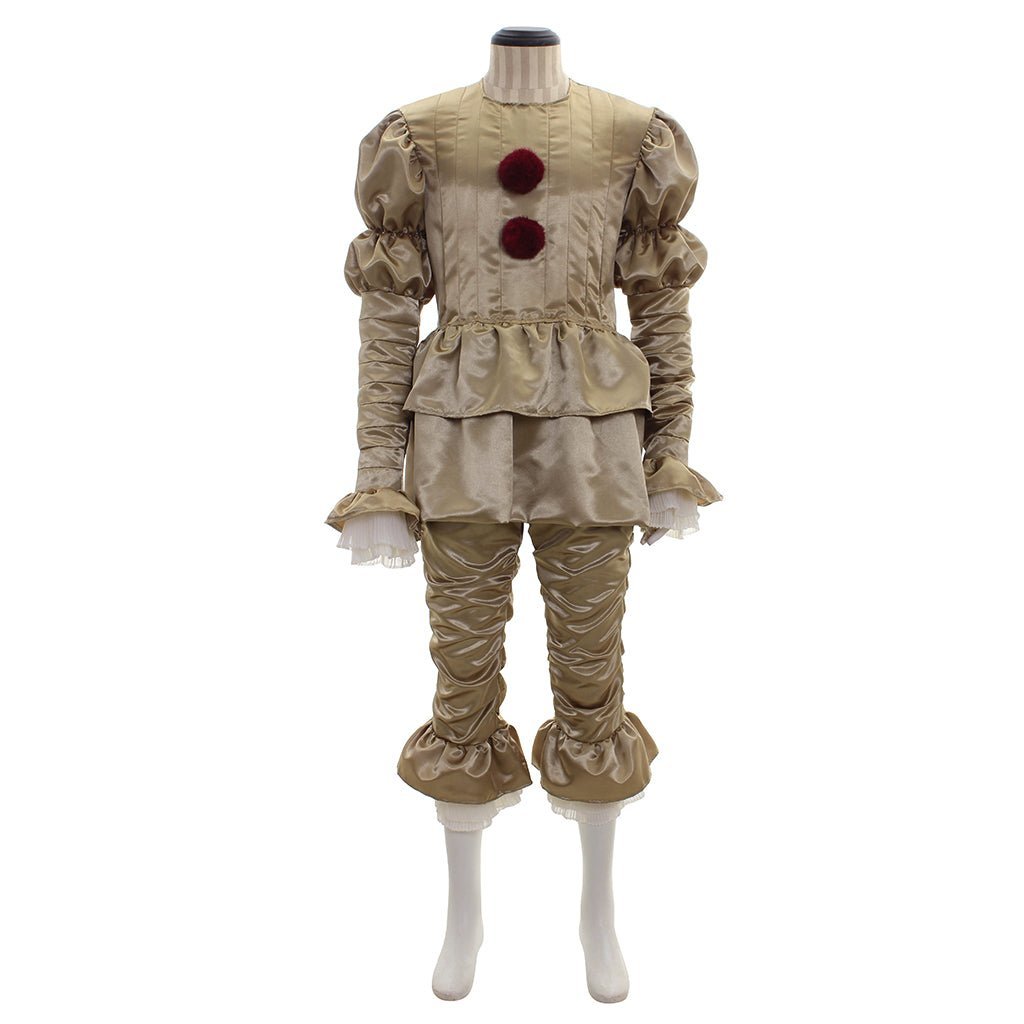 Pennywise The Dancing Clown Cosplay Costume - It Chapter Two Horror Movie Outfit | Astricos-Astricos