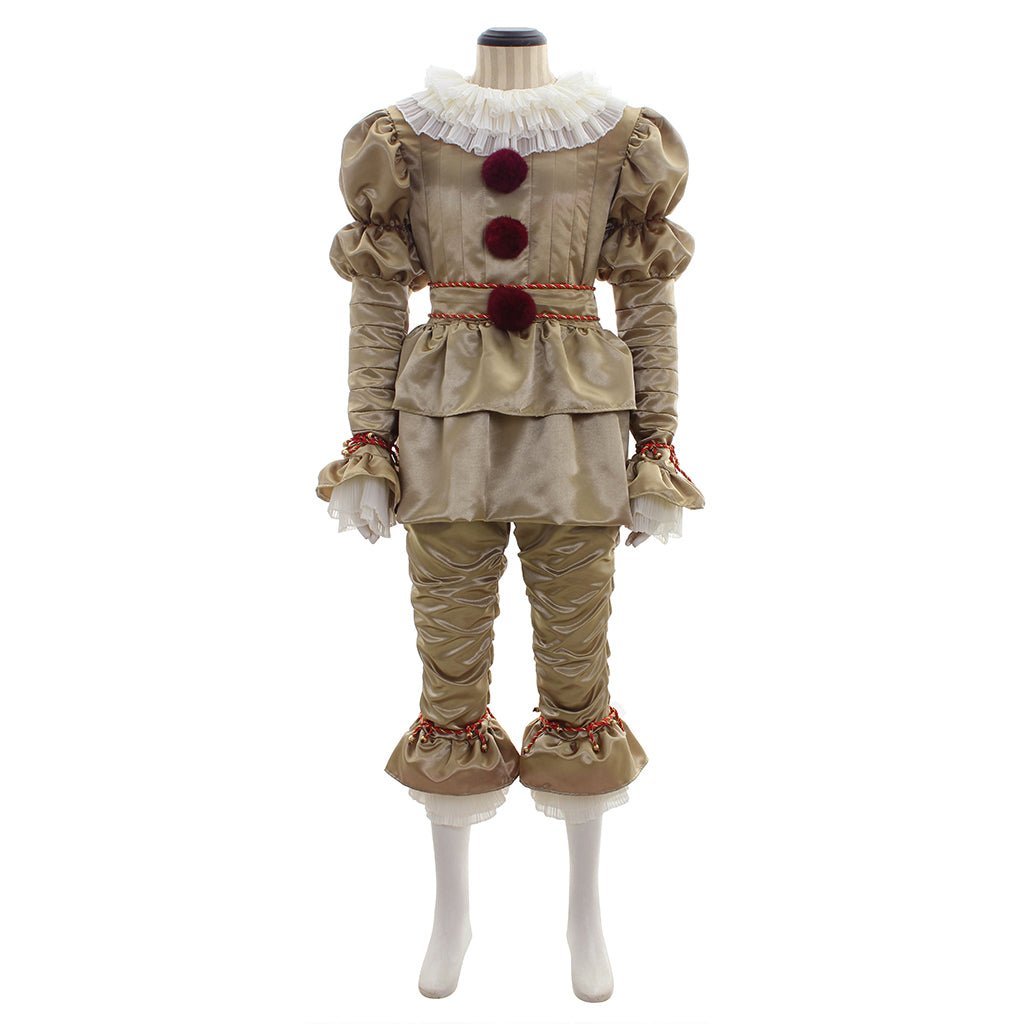 Pennywise The Dancing Clown Cosplay Costume - It Chapter Two Horror Movie Outfit | Astricos-Astricos