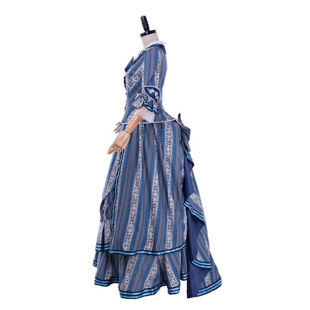 Phantom of The Opera Christine Daae Blue Wishing Dress Cosplay Costume | Astricos-Astricos
