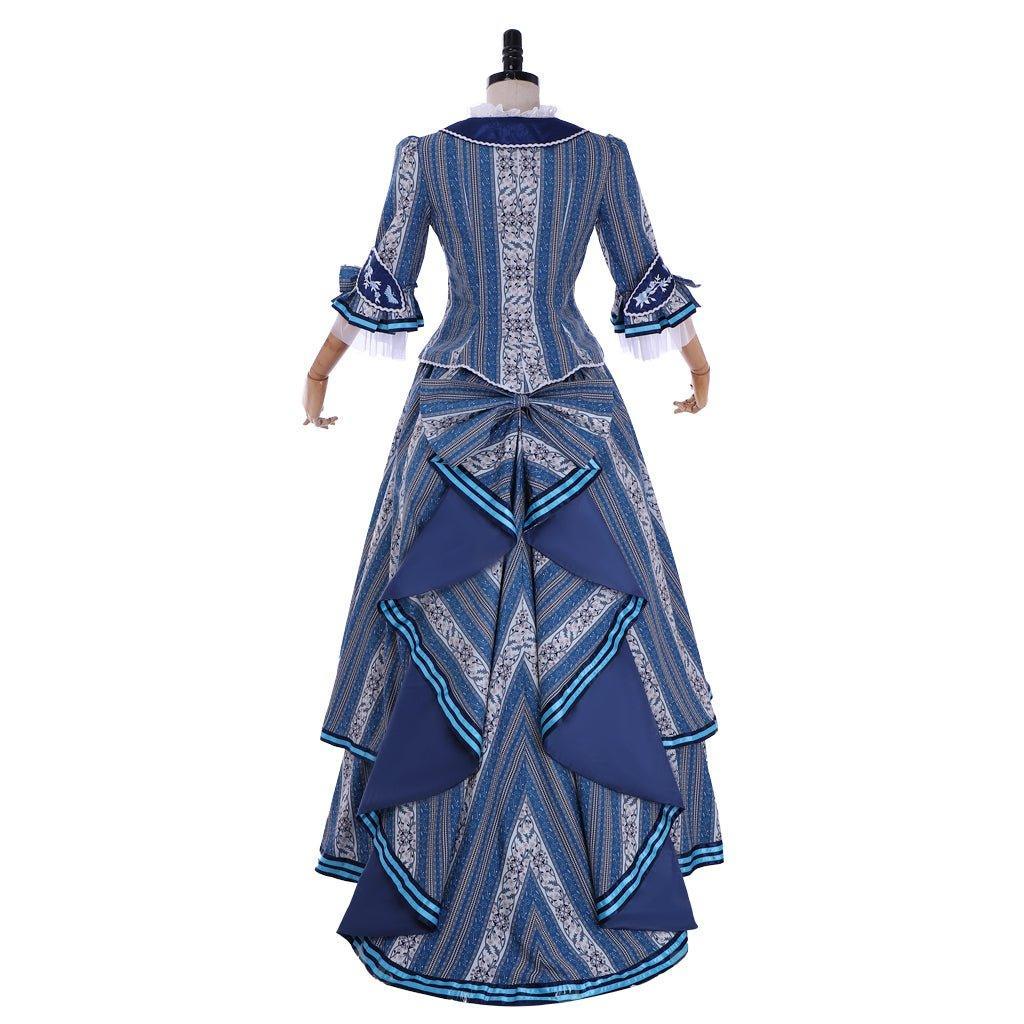 Phantom of The Opera Christine Daae Blue Wishing Dress Cosplay Costume | Astricos-Astricos