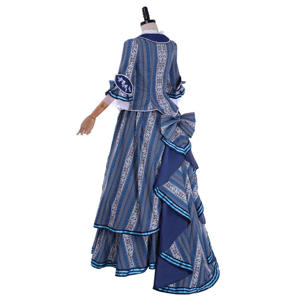 Phantom of The Opera Christine Daae Blue Wishing Dress Cosplay Costume | Astricos-Astricos
