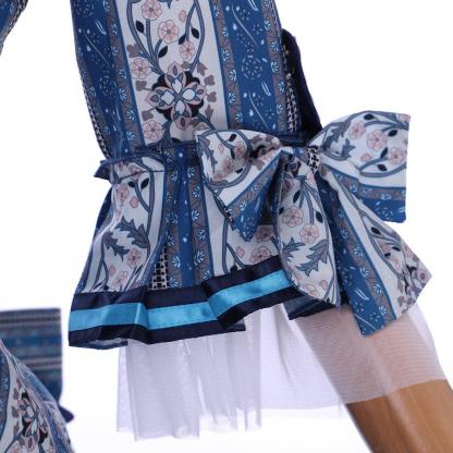 Phantom of The Opera Christine Daae Blue Wishing Dress Cosplay Costume | Astricos-Astricos