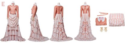 Pink Marie Antoinette Rococo Gown Dress | 18th Century Victorian Wedding Dress for Cosplay & Historical Events-Astricos