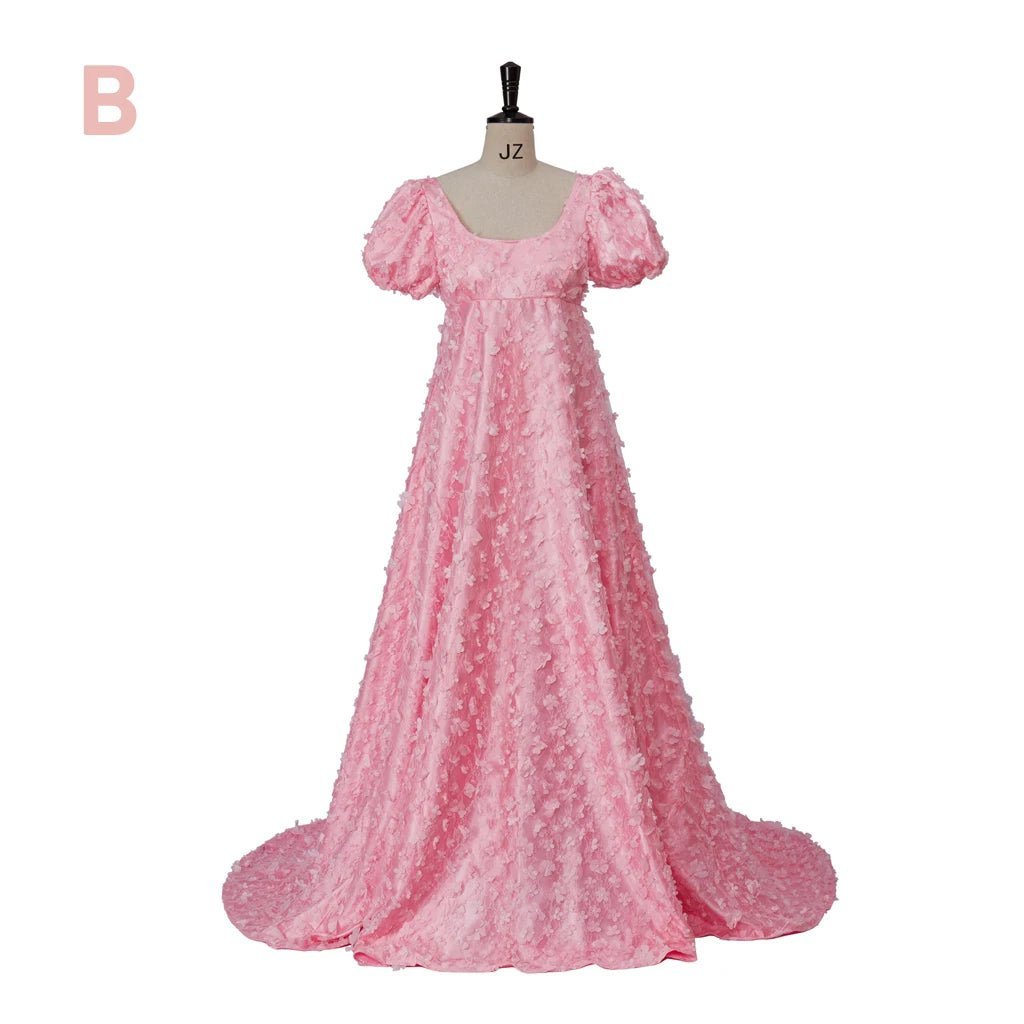 Pink Marie Antoinette Rococo Gown Dress | 18th Century Victorian Wedding Dress for Cosplay & Historical Events-Astricos