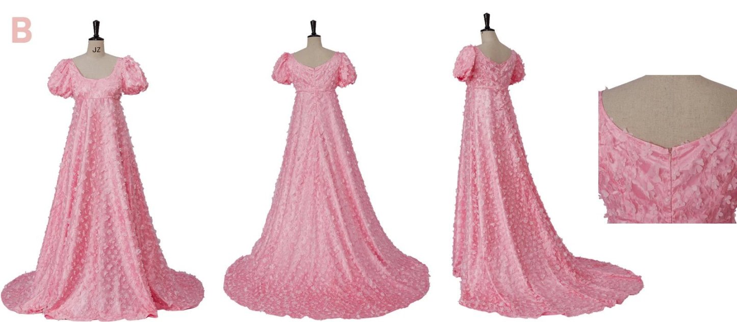 Pink Marie Antoinette Rococo Gown Dress | 18th Century Victorian Wedding Dress for Cosplay & Historical Events-Astricos