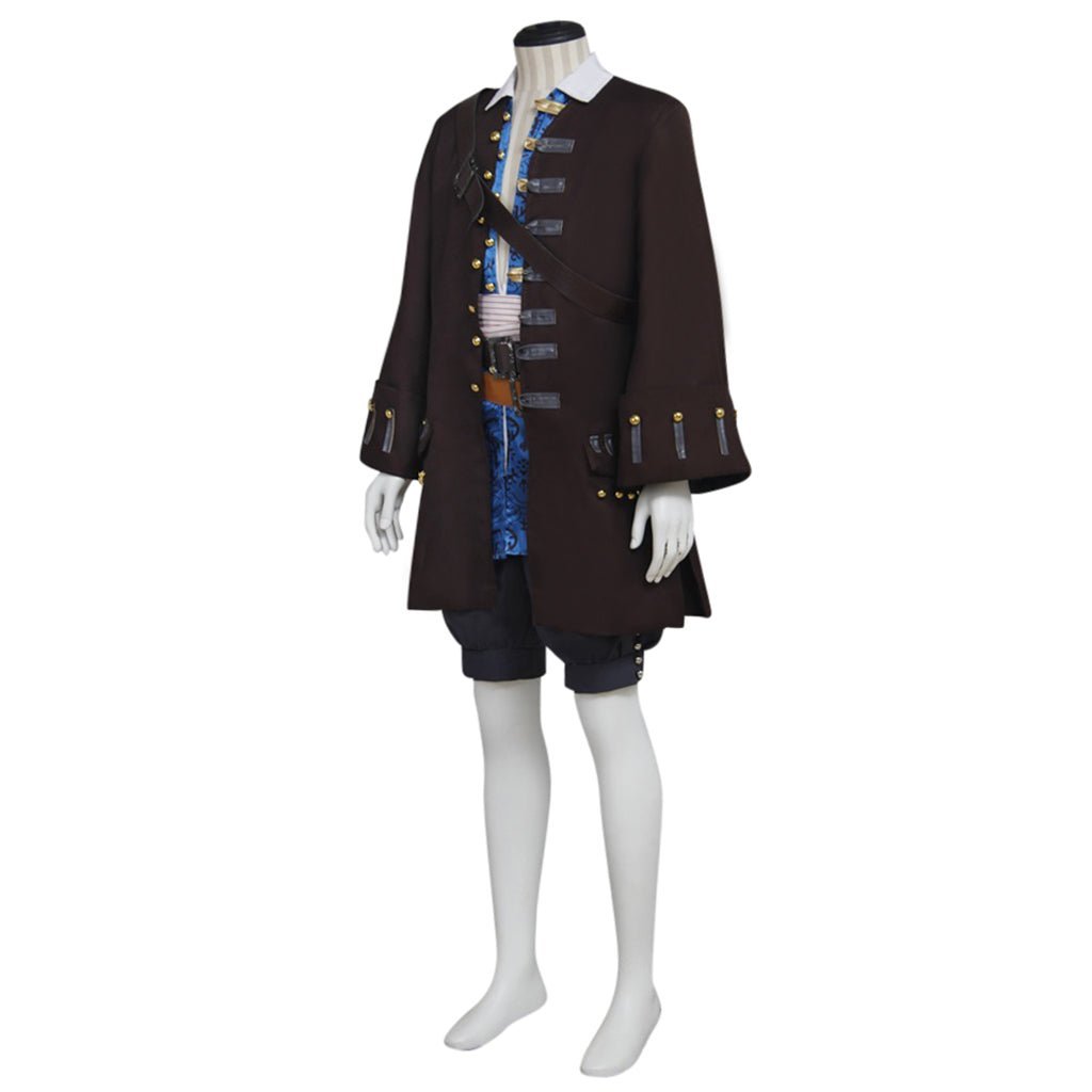 Authentic Pirates of the Caribbean Cosplay Costume for Adults - Premium Quality-Astricos