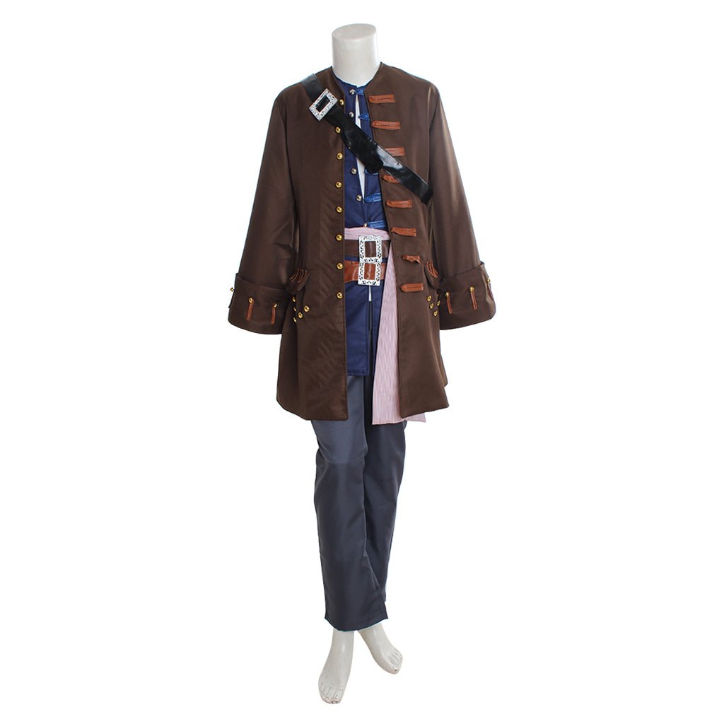 Authentic Pirates of the Caribbean Cosplay Costume for Adults - Premium Quality-Astricos