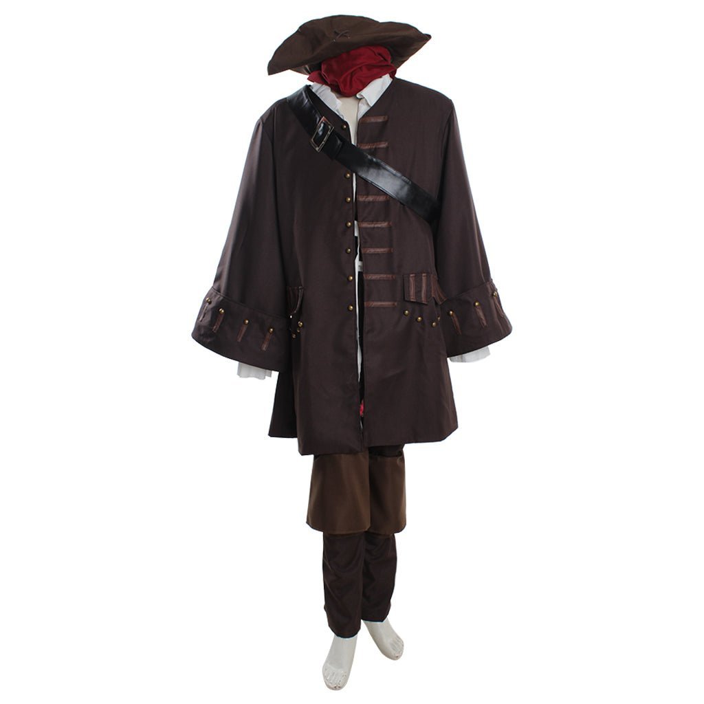 Authentic Pirates of the Caribbean Cosplay Costume for Adults - Premium Quality-Astricos