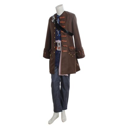 Authentic Pirates of the Caribbean Cosplay Costume for Adults - Premium Quality-Astricos