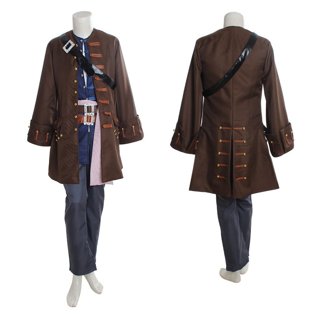 Authentic Pirates of the Caribbean Cosplay Costume for Adults - Premium Quality-Astricos