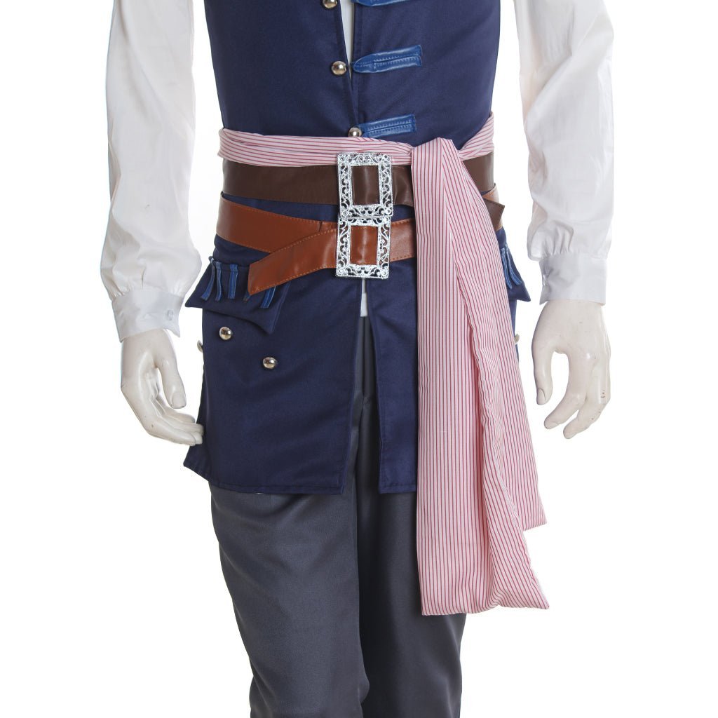 Authentic Pirates of the Caribbean Cosplay Costume for Adults - Premium Quality-Astricos