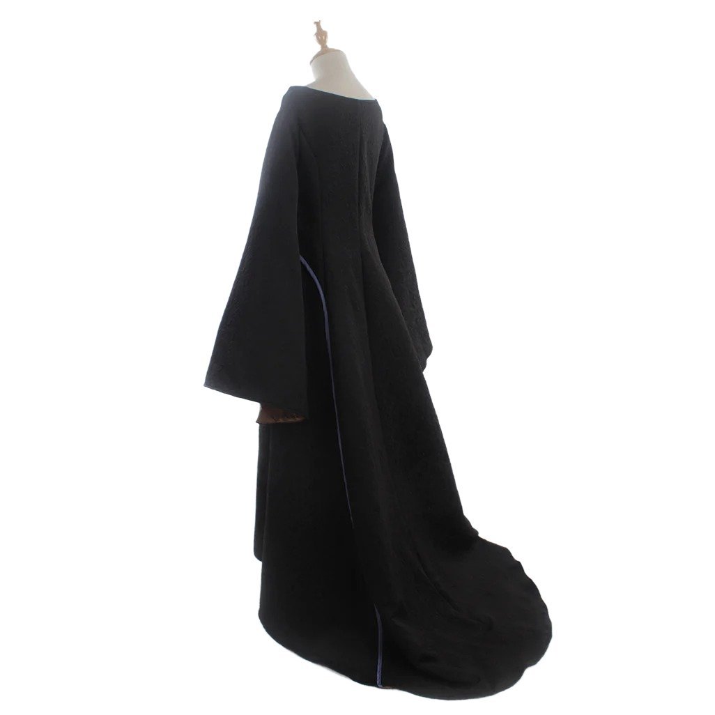 Plus Size Renaissance Festival Costume - Elegant Long Sleeve Fall Dress-Astricos