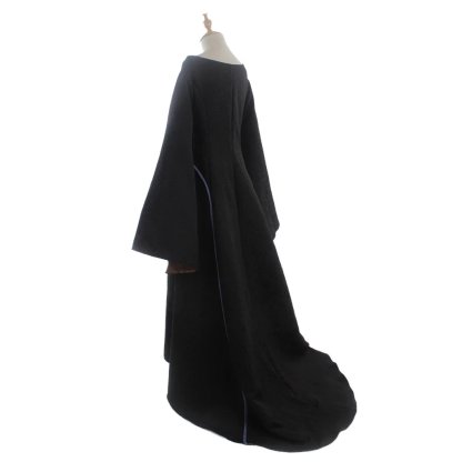 Plus Size Renaissance Festival Costume - Elegant Long Sleeve Fall Dress-Astricos