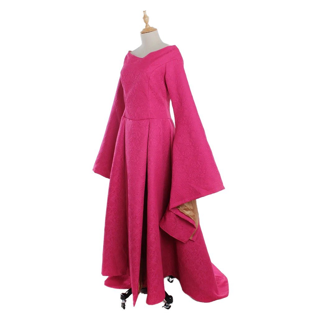 Plus Size Renaissance Festival Costume - Elegant Long Sleeve Fall Dress-Astricos