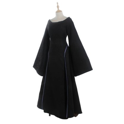 Plus Size Renaissance Festival Costume - Elegant Long Sleeve Fall Dress-Astricos