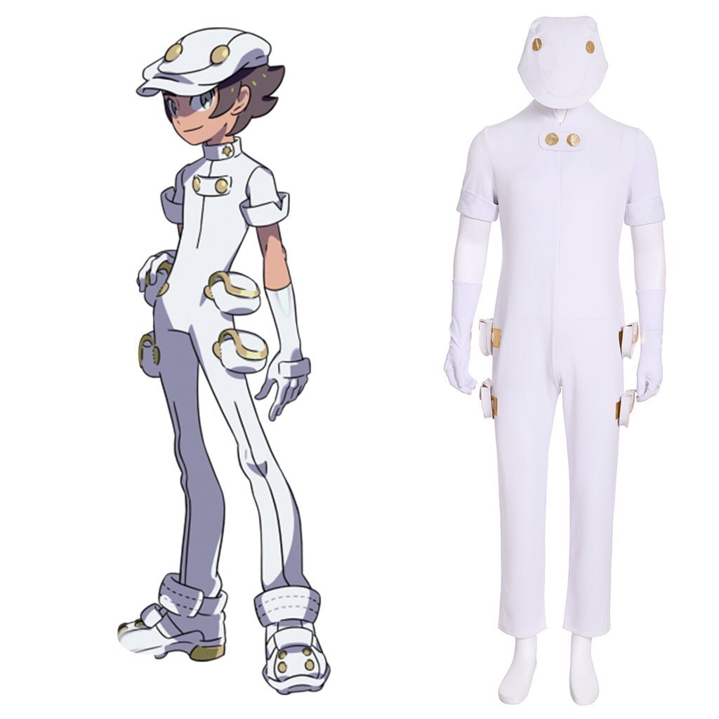 PM Sun and Moon Aether Foundation Employee Cosplay Costume | Astricos-Astricos