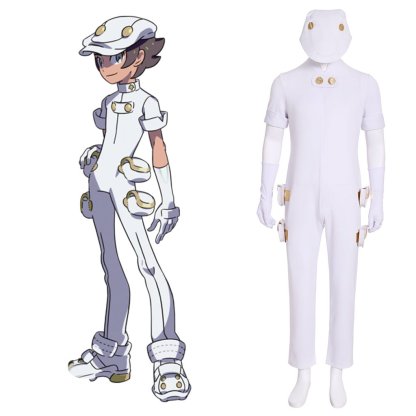 PM Sun and Moon Aether Foundation Employee Cosplay Costume | Astricos-Astricos