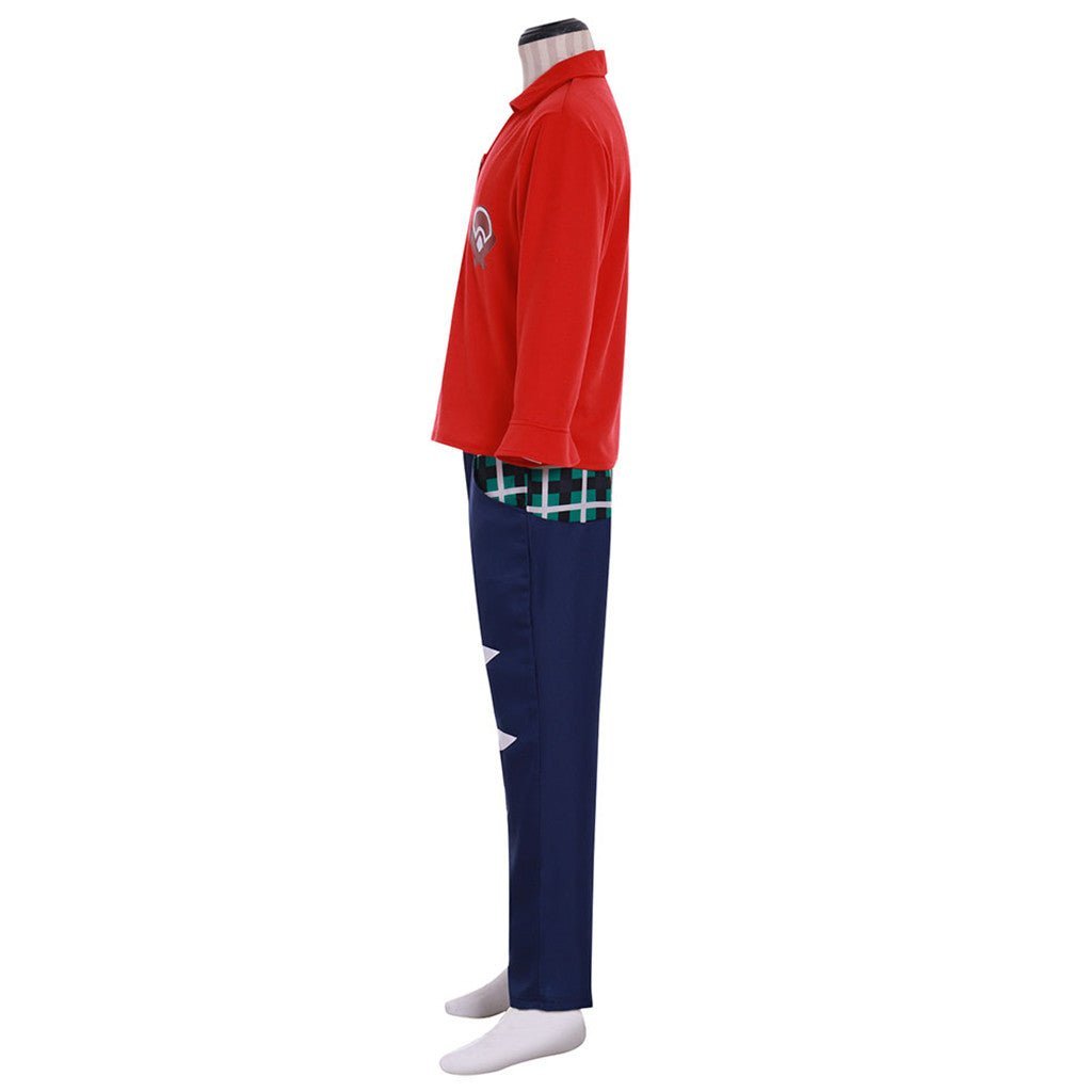Premium PM Sword and Shield Male Trainer Cosplay Costume - High-Quality & Authentic-Astricos