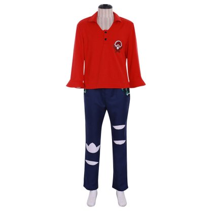 Premium PM Sword and Shield Male Trainer Cosplay Costume - High-Quality & Authentic-Astricos