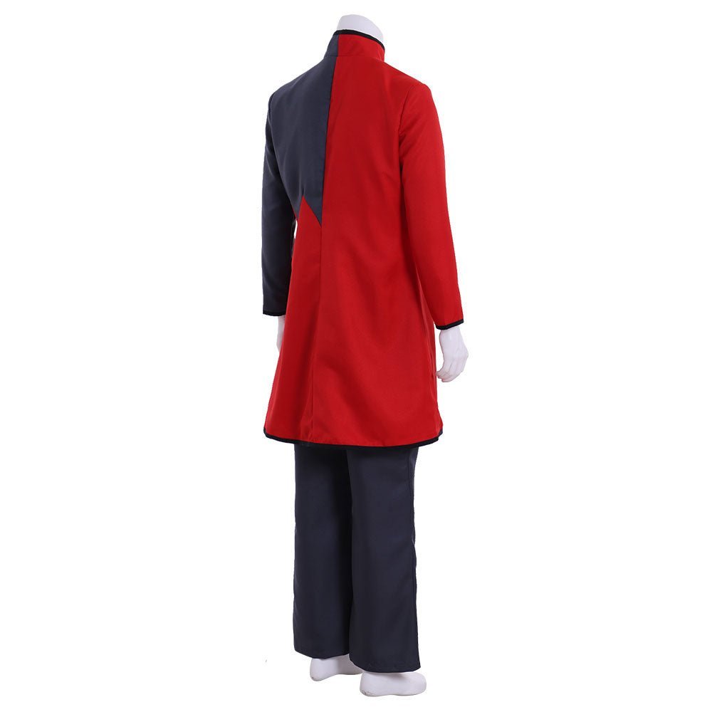 PM Team Magma Leader Maxie Cosplay Costume - Authentic Pokémon Anime Villain Outfit-Astricos