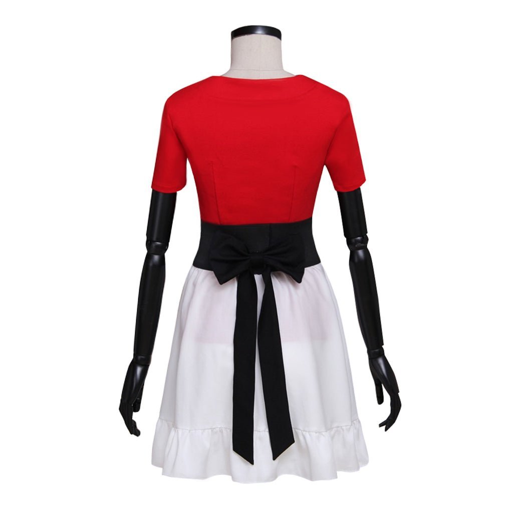 Pokémon Ball Red Dress Cosplay Costume - Unique Anime Inspired Outfit-Astricos