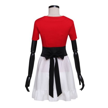 Pokémon Ball Red Dress Cosplay Costume - Unique Anime Inspired Outfit-Astricos