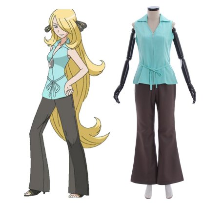Pokemon Cynthia Cosplay Costume - Elite Champion Outfit | Astricos-Astricos