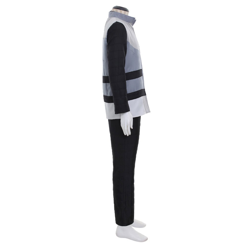 Pokémon Galactic Boss Cyrus Cosplay Costume - Authentic Team Galactic Leader Outfit-Astricos