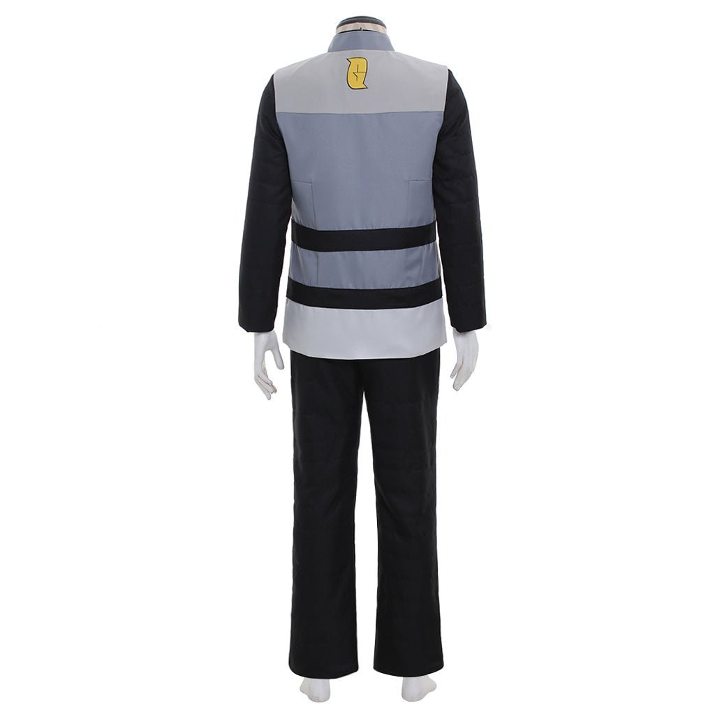Pokémon Galactic Boss Cyrus Cosplay Costume - Authentic Team Galactic Leader Outfit-Astricos