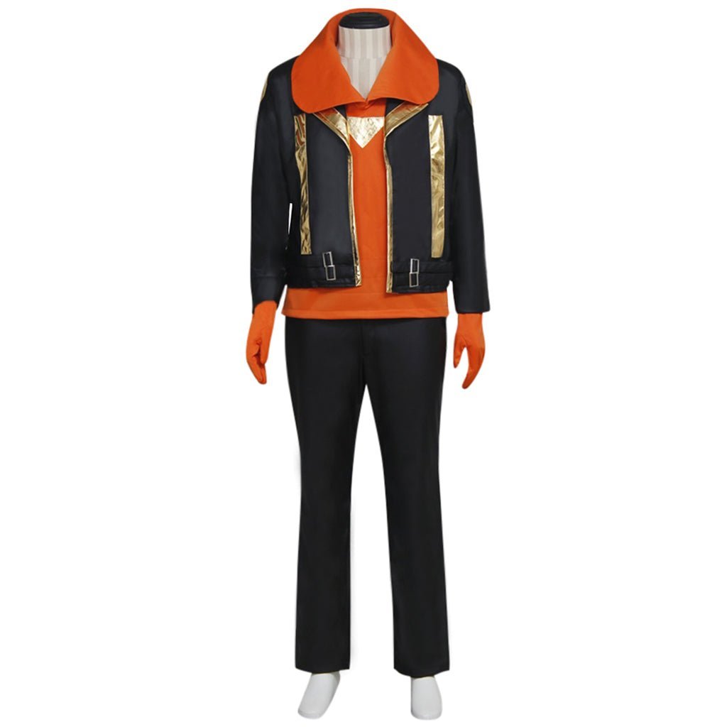 Pokemon Go Team Spark Black Leather Jacket - Premium Cosplay Costume-Astricos