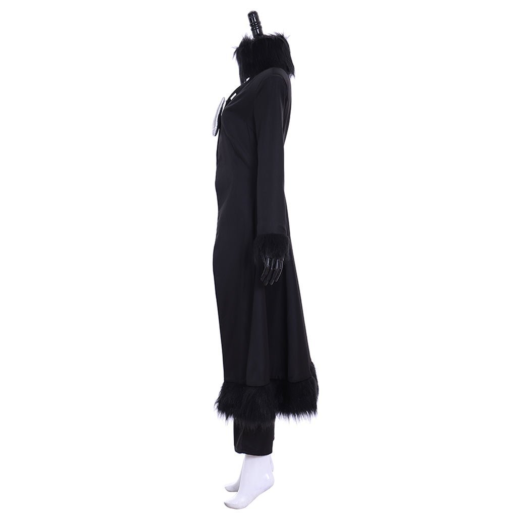 Pokémon Sun and Moon Cynthia Full Black Suit Cosplay Costume - Astricos-Astricos