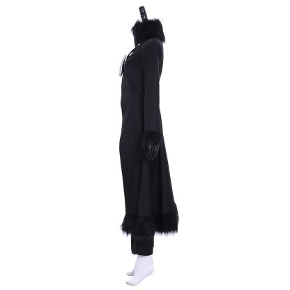 Pokémon Sun and Moon Cynthia Full Black Suit Cosplay Costume - Astricos-Astricos