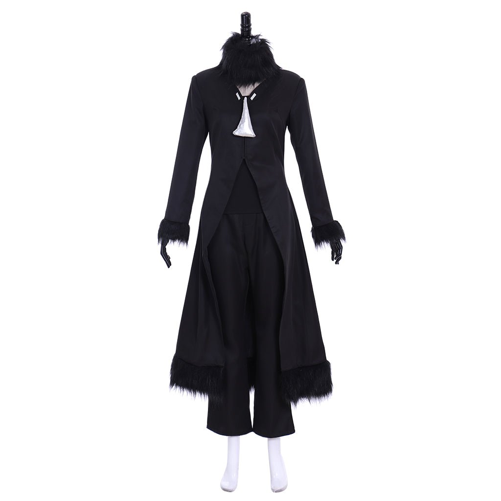 Pokémon Sun and Moon Cynthia Full Black Suit Cosplay Costume - Astricos-Astricos