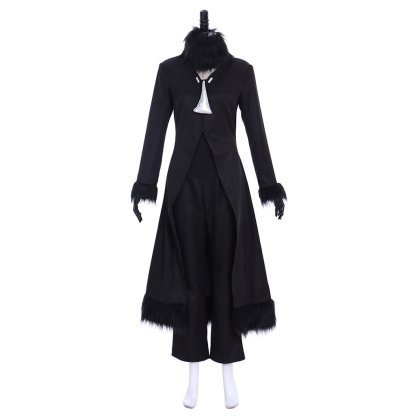 Pokémon Sun and Moon Cynthia Full Black Suit Cosplay Costume - Astricos-Astricos